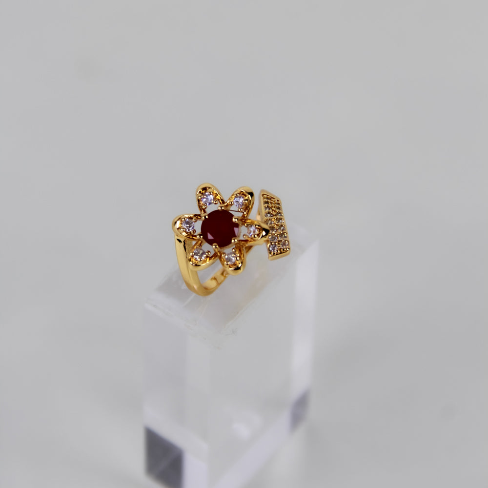 Floral-Shaped Ring