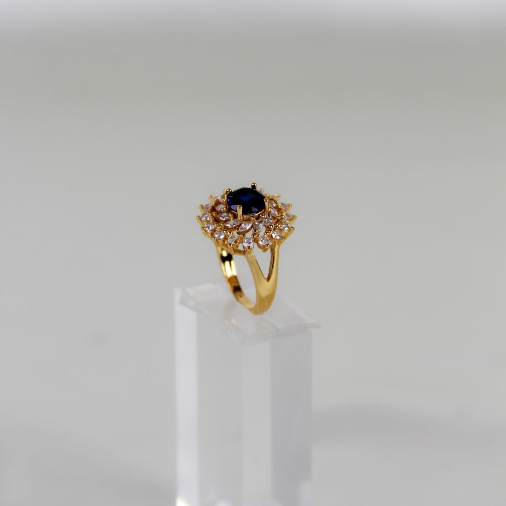 Blue Zircon Lady Ring