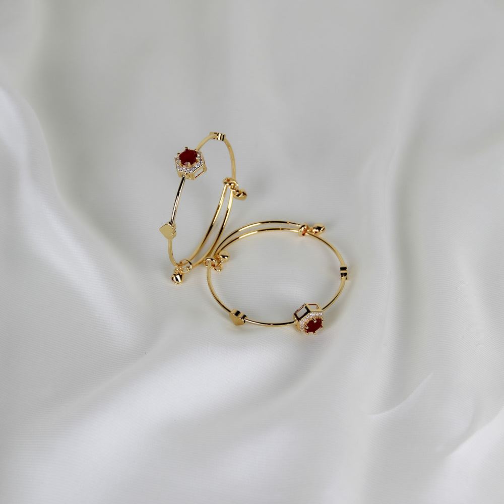 Adjustable Charm Bangles
