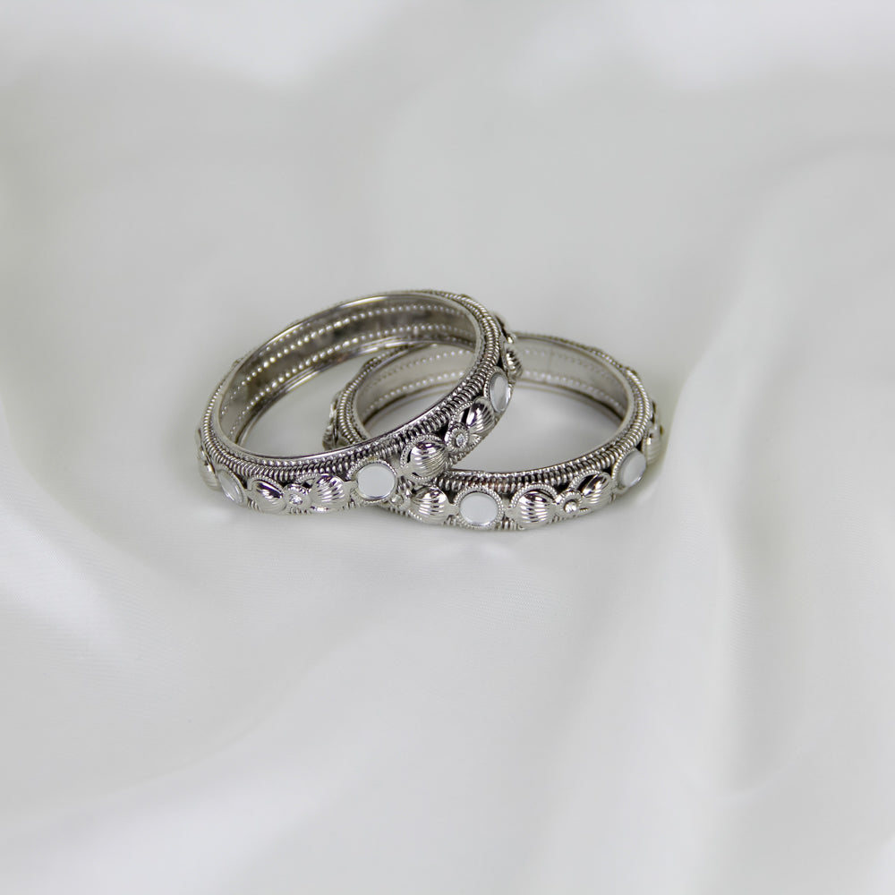 Mirror Styled Traditional Bangles