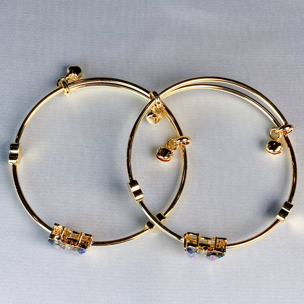 Adjustable Butterfly Bangles