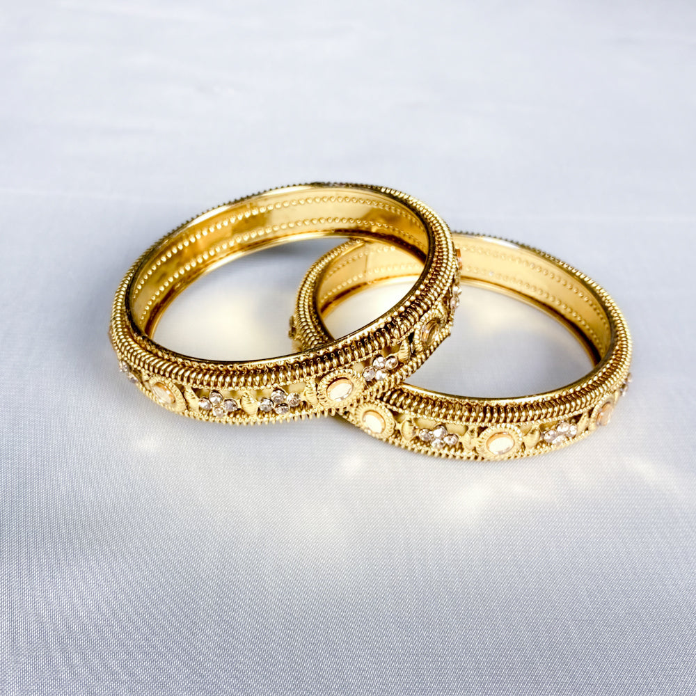 Gold Plated Traditional Bangles