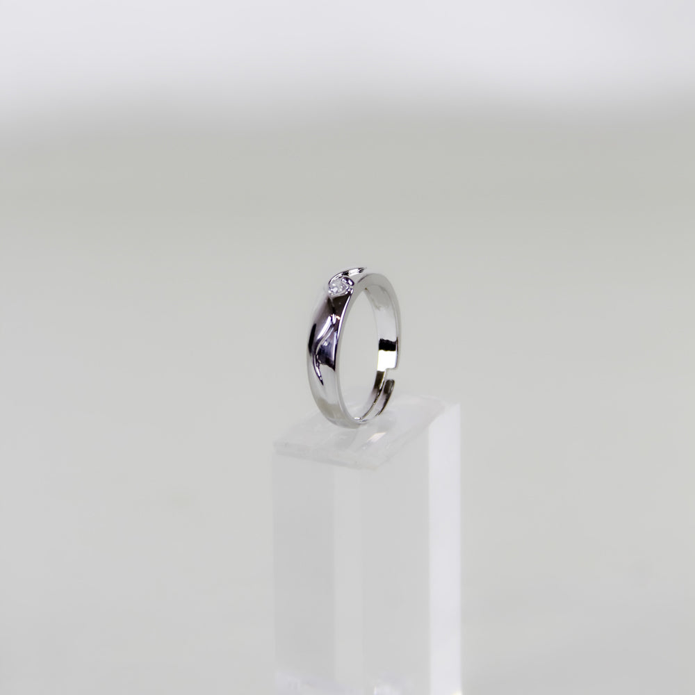 Cubic Zirconia Couple Ring