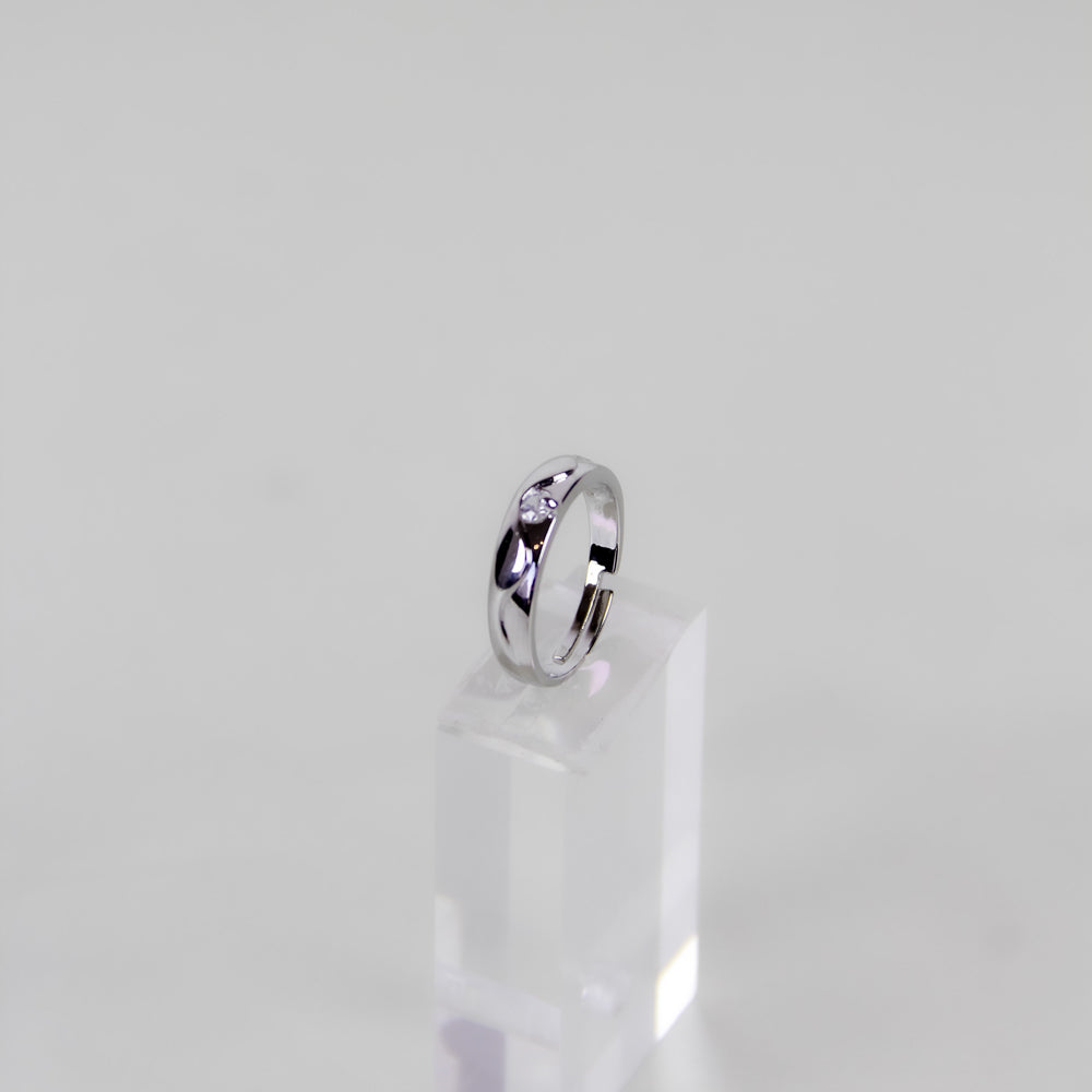 Cubic Zirconia Couple Ring