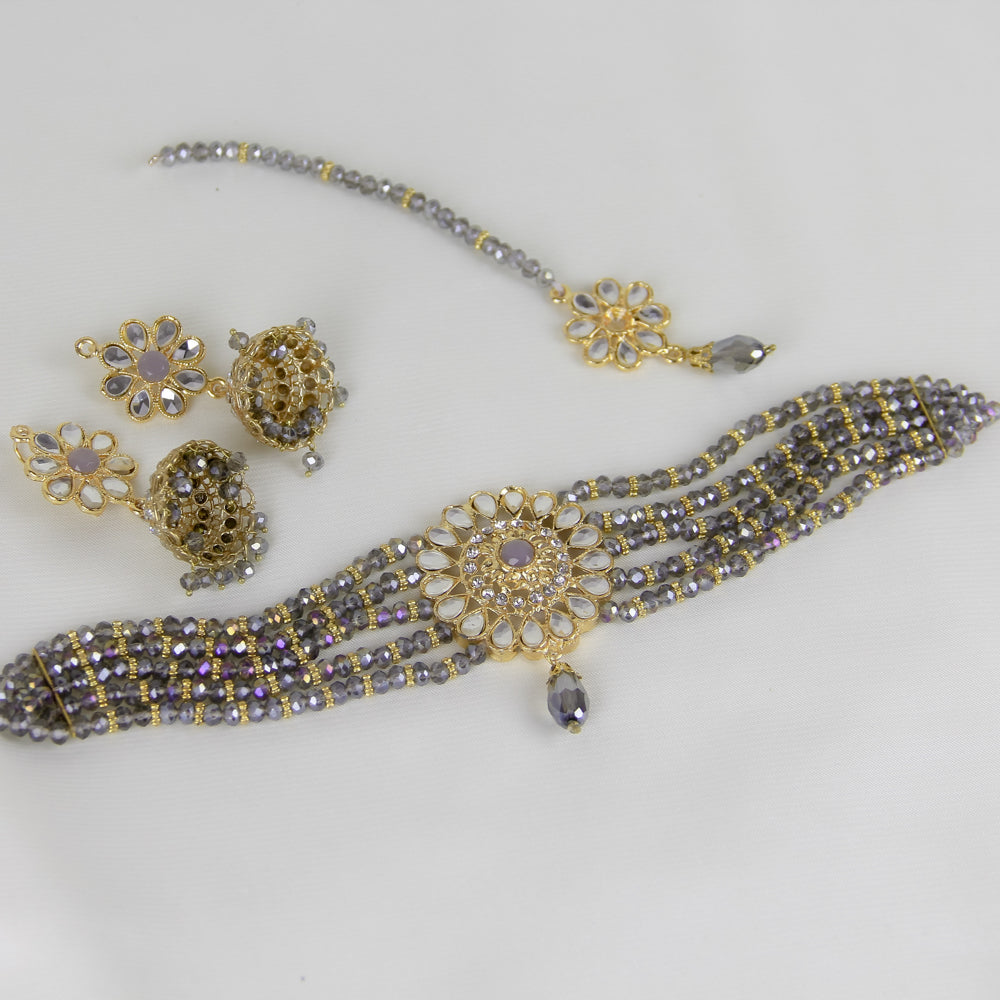 Floral Kundan Choker