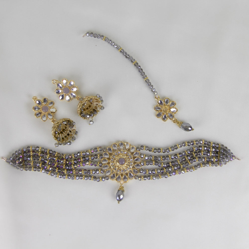 Floral Kundan Choker