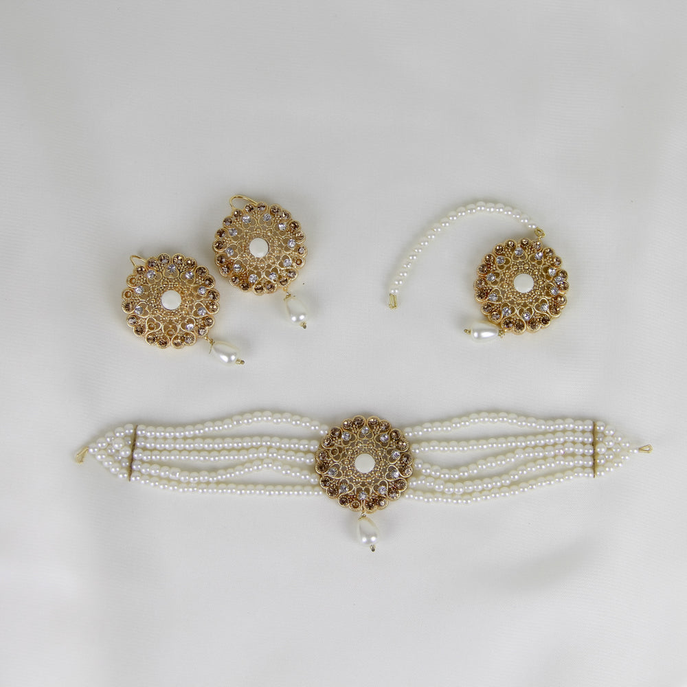 Pacchi Kundan Choker